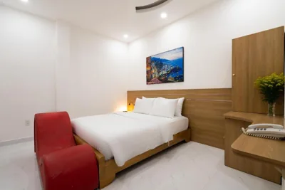 Chambre double Deluxe — Lucky Star Hotel - Lê Thị Riêng